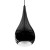 Lampa wisząca Łezka Spell E27 czarna 534 designerska do kuchni - Decorativi