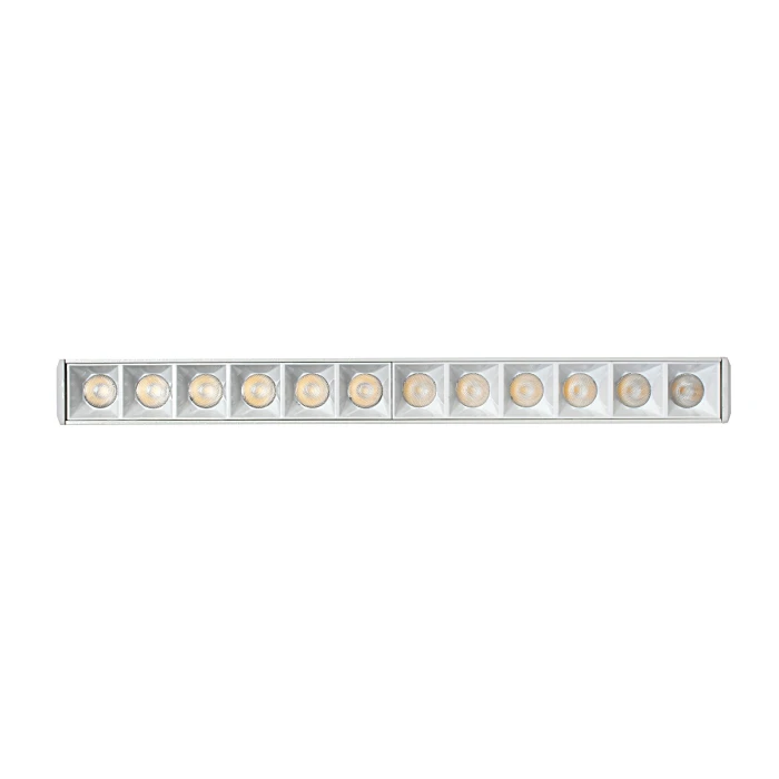 Lampa z diodami do szyn magnetycznych biała 12W 3000K - TYP B 1134 - Decorativi