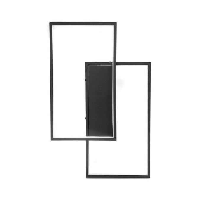 Lampa Sufitowa Dekoracyjna na pilota do sypialni LED 48W 144 czarna - Decorativi