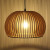 Lampa drewniana wisząca E27 564 do kuchni - Decorativi