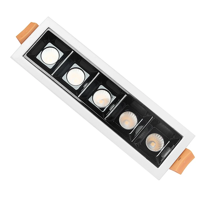 Lampa liniowa LED wpuszczana podtynkowa 10W 3000K biała 584 - Decorativi