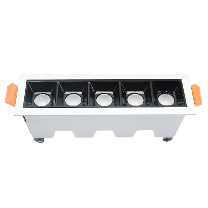 Lampa liniowa LED wpuszczana podtynkowa 10W 3000K biała 584 - Decorativi