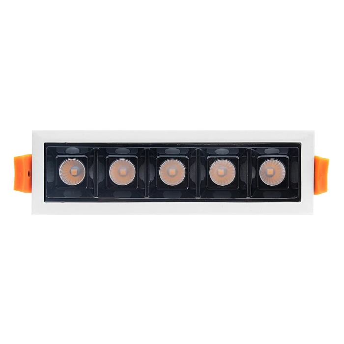 Lampa liniowa LED wpuszczana podtynkowa 10W 3000K biała 584 - Decorativi