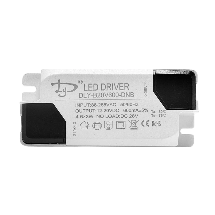 Lampa liniowa LED wpuszczana podtynkowa 10W 3000K biała 584 - Decorativi