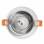 Lampa spot halogenowa ruchoma biała GU10 225 - Decorativi