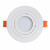 Lampa spot halogenowa ruchoma biała GU10 225 - Decorativi