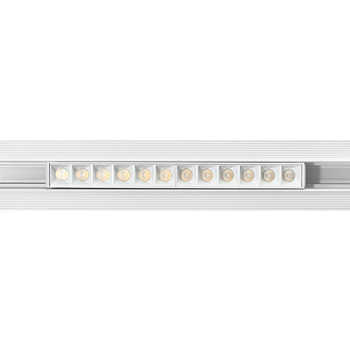 Lampa magnetyczna 1F z diodami 12W 4000K Biała 845 - Decorativi