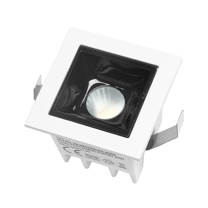 Lampa liniowa LED wpuszczana podtynkowa 2W 4000K biała 575 - Decorativi