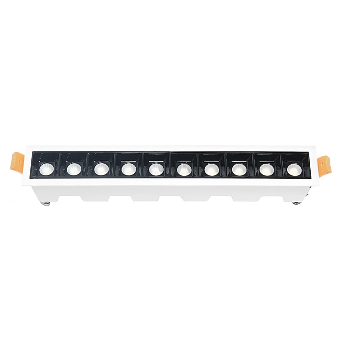 Lampa liniowa LED wpuszczana podtynkowa 20W 4000K biała  585 - Decorativi