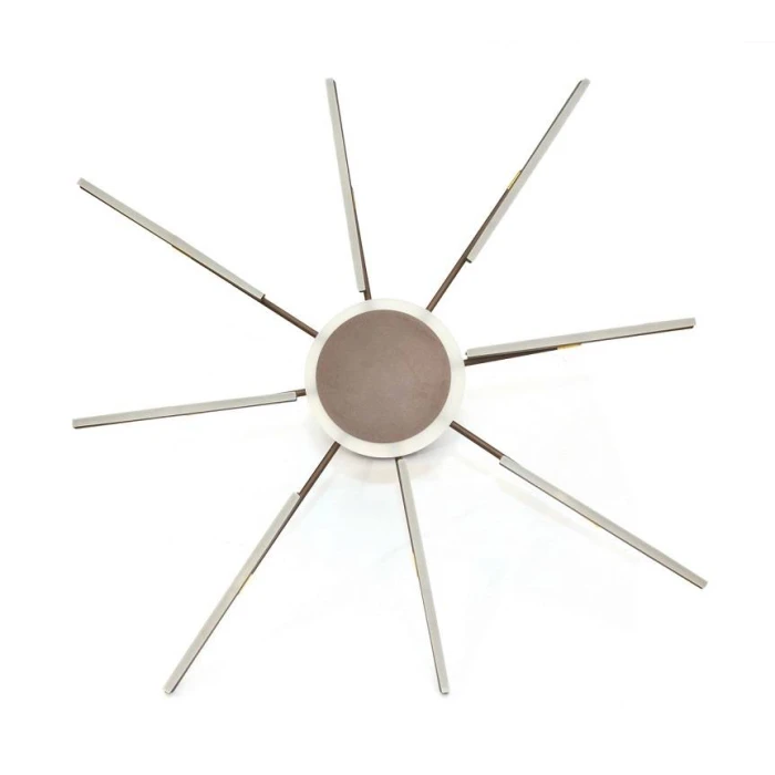 Lampa sufitowa złota brązowa na pilota LED 38W  446 - Decorativi