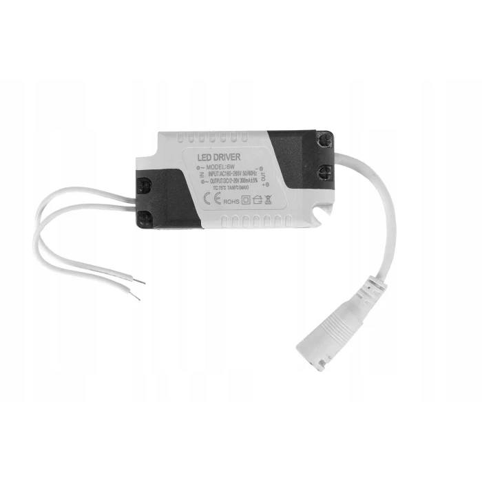 PANEL LED PODTYNKOWY 6W b. zimna 166 - Decorativi