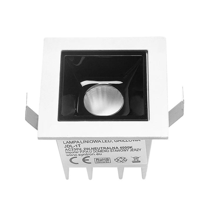 Lampa liniowa LED wpuszczana podtynkowa 2W 3000K biała 576 - Decorativi