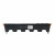 Lampa liniowa LED wpuszczana podtynkowa 20W 4000K czarna 587 - Decorativi