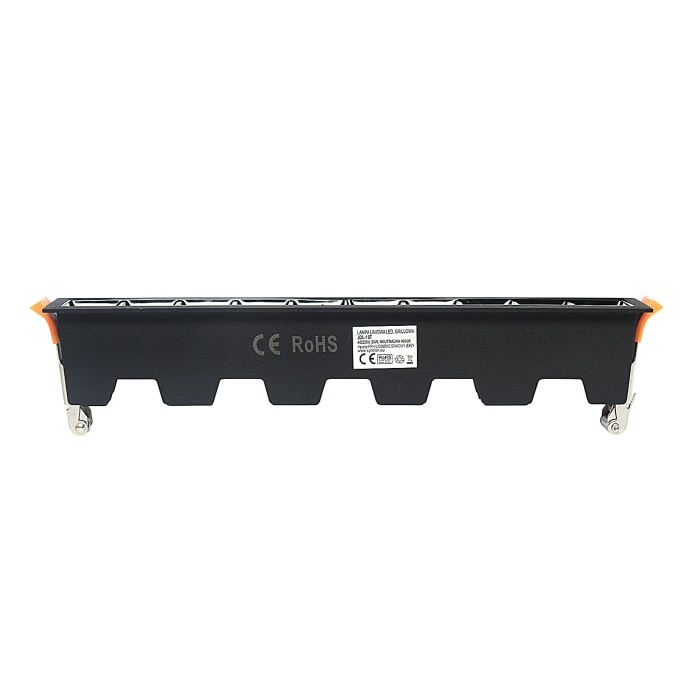 Lampa liniowa LED wpuszczana podtynkowa 20W 4000K czarna 587 - Decorativi