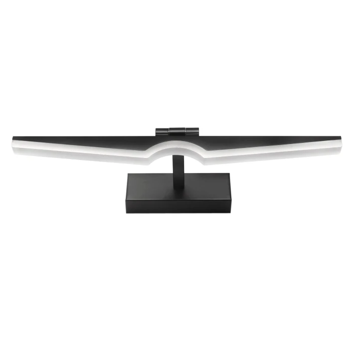 Kinkiet czarny łazienkowy ruchomy 8W 4000K 40cm 358 - Decorativi