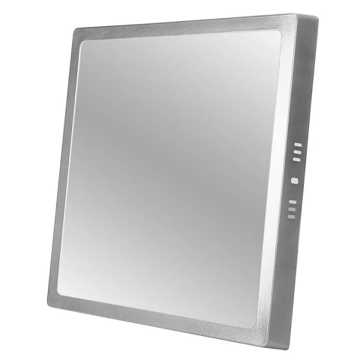 Panel LED natynkowy 24W srebrny 4000K 658 - Decorativi