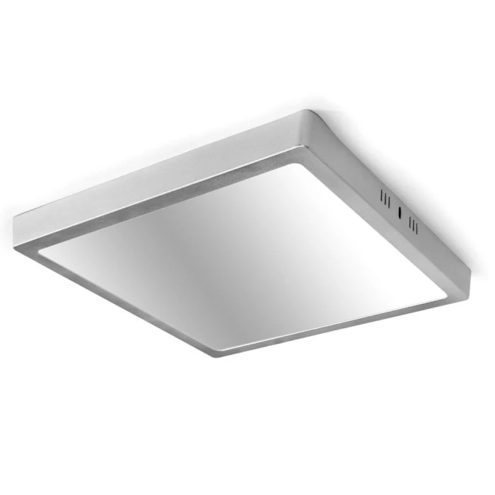 Panel LED natynkowy 24W srebrny 4000K 658 - Decorativi