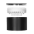 Tuba GX53 IP20 natynkowa czarna 1168 - Decorativi