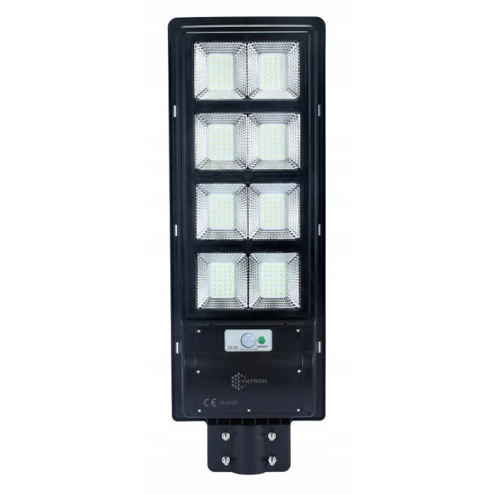 Lampa Solarna Uliczna Latarnia LED mocna 360W + Pilot Uchwyt 298 - Decorativi