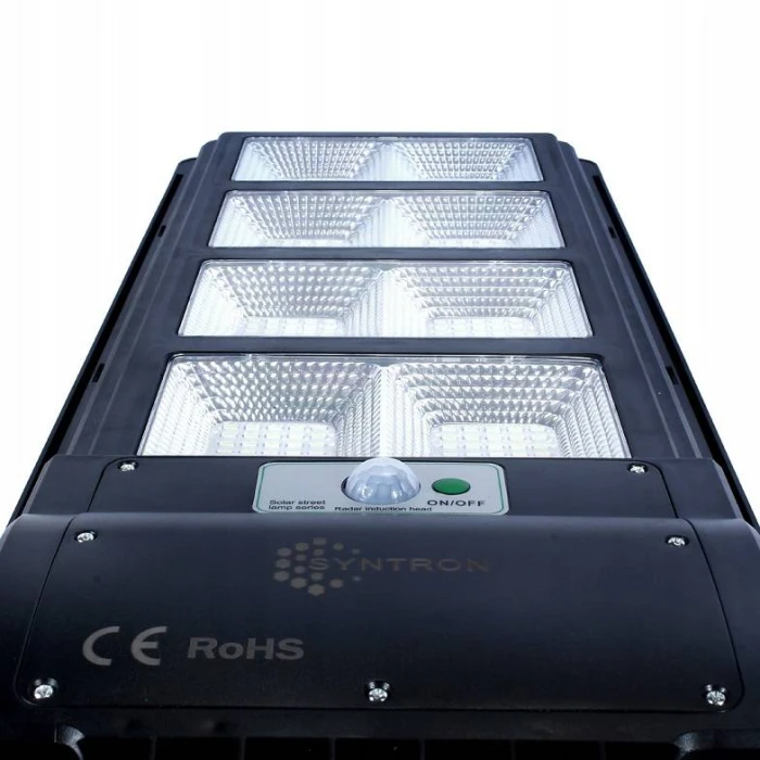 Lampa Solarna Uliczna Latarnia LED mocna 360W + Pilot Uchwyt 298 - Decorativi