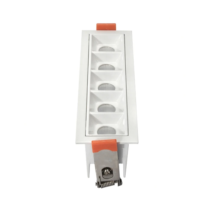 Lampa liniowa Led podtynkowa 20W 3000K BIAŁA 1209 - Decorativi