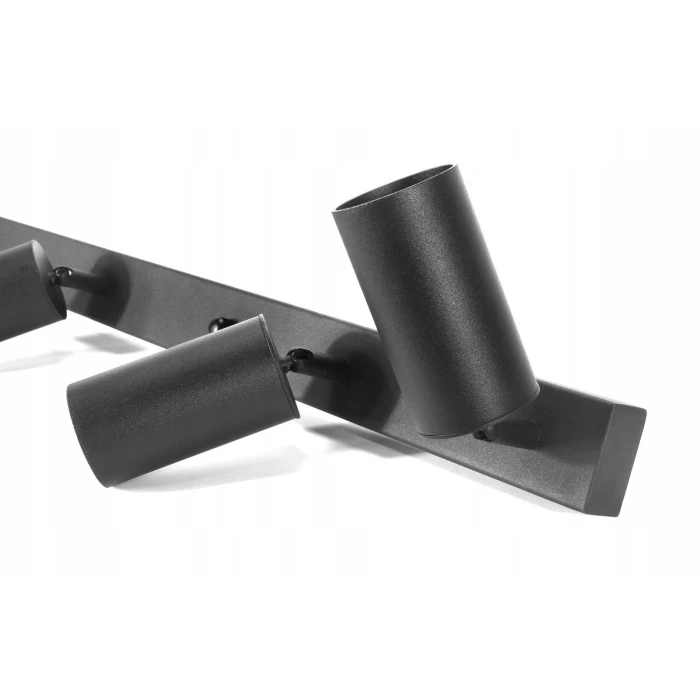 Lampa listwa Szyna czarna Spot RING 6 x GU10 309 - Decorativi