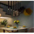 Lampa wisząca biała Sopel LED 50 cm nad blat do kuchni 249 - Decorativi