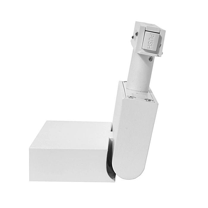 Lampa magnetyczna 1F z diodami łamana 6W 4000K Biała 849 - Decorativi