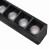 Lampa z diodami do szyn magnetycznych 24W 3000K 479 - Decorativi