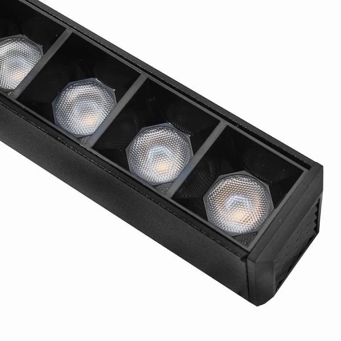 Lampa z diodami do szyn magnetycznych 24W 3000K 479 - Decorativi
