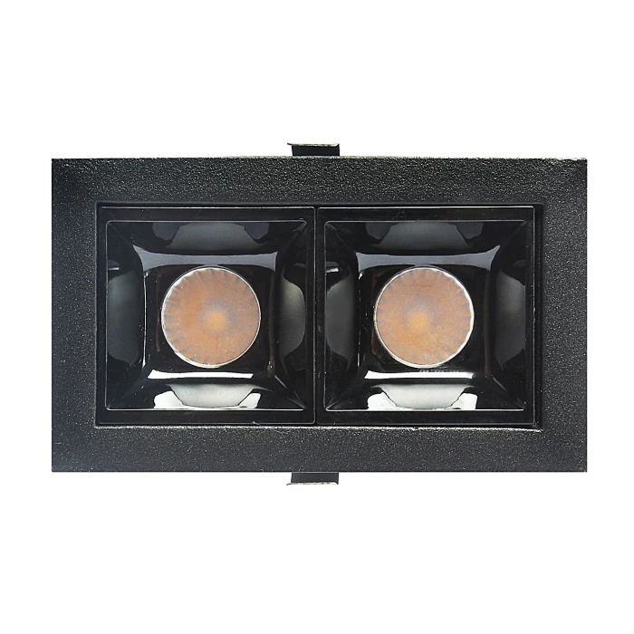 Lampa liniowa LED wpuszczana podtynkowa 4W 4000K czarna 579 - Decorativi
