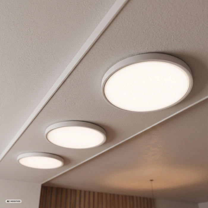 Plafon bodrum okrągły oy-03 40cm 40w cct ip44 biały 1780 - decorativi
