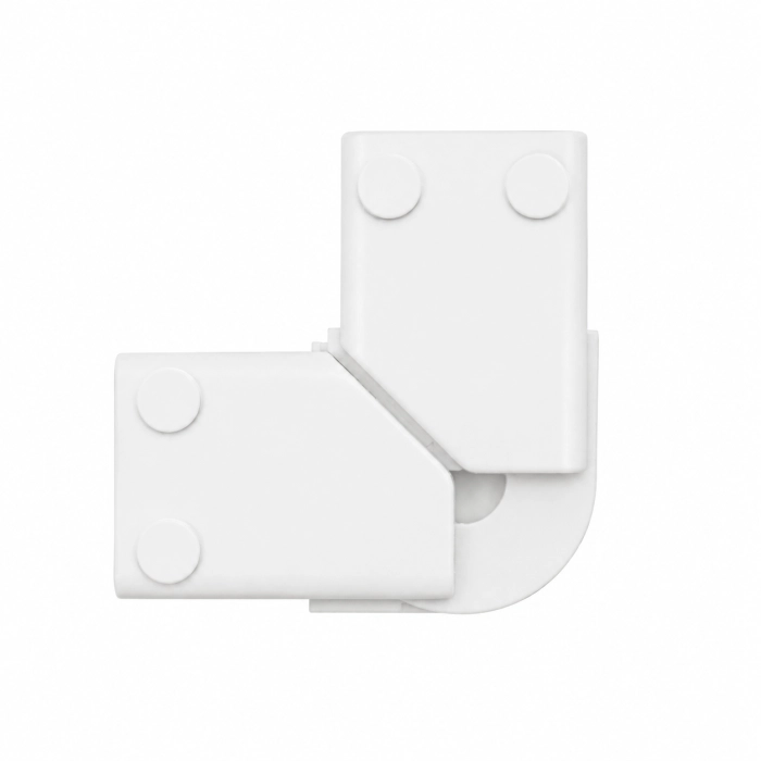 Łącznik narożny ultra slim ll-35b zjmk biały 1722 - decorativi