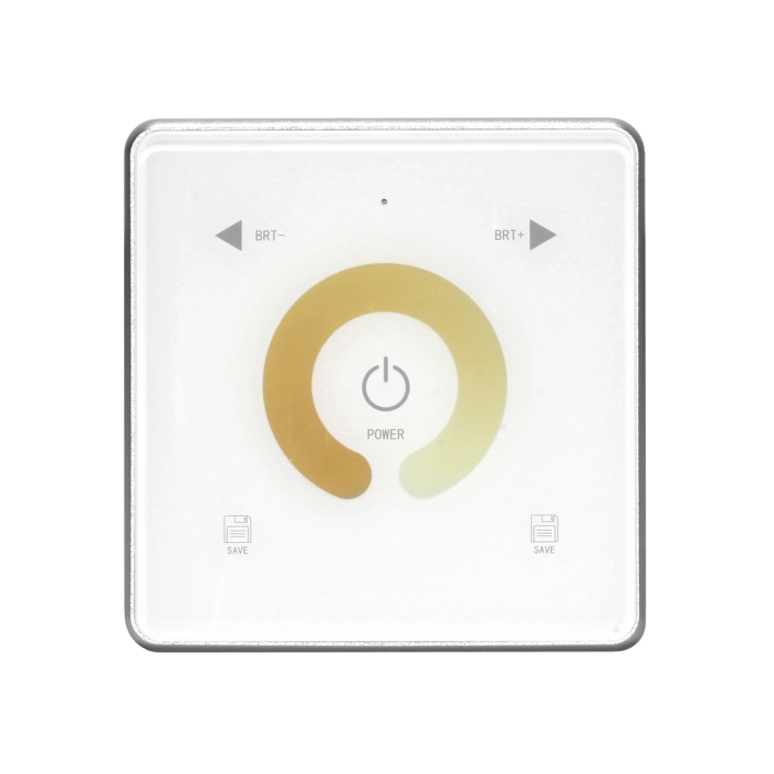 Sterownik naścienny, panel dotykowy sw0105 2,4g biały 1600 - decorativi