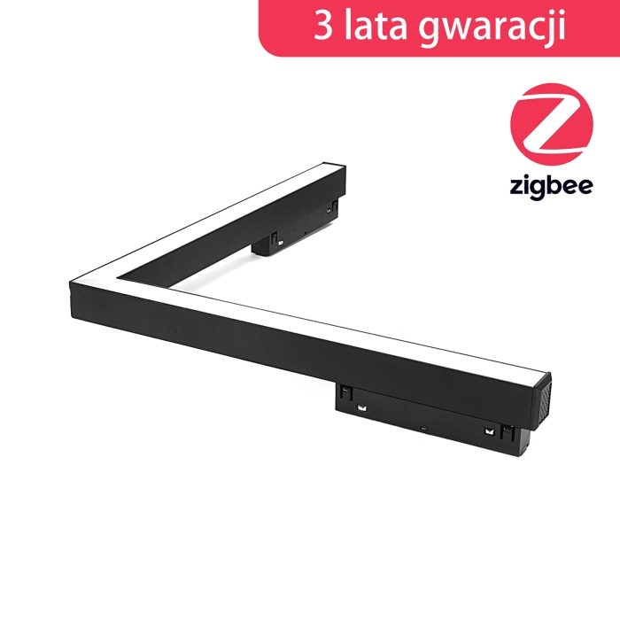 Lampa magnetyczna narożna ddcx-b12-zb 24w zigbee cct czarny 1774 - decorativi