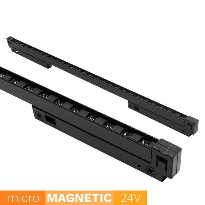 Lampa z diodami un5-12t micro magnetic 9w 4000k czarna 1560 - decorativi