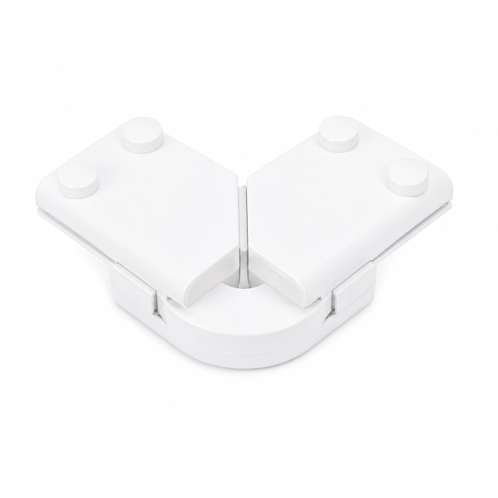 Łącznik narożny ultra slim ll-35b zjmk biały 1722 - decorativi