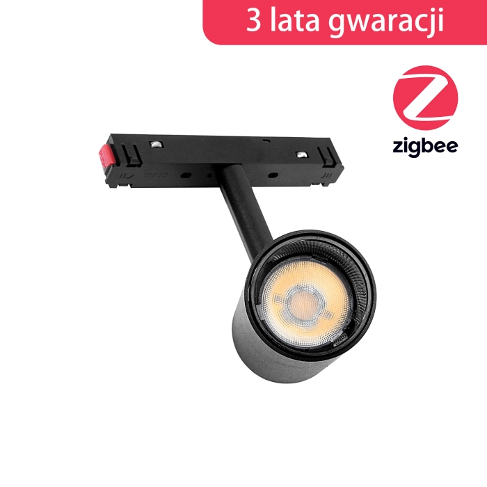 Lampa magnetyczna ddcx-b07-zb 7w zigbee cct czarny 1764 - decorativi