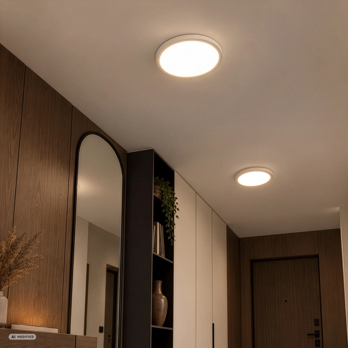 Plafon bodrum okrągły oy-01 30cm 24w cct ip44 biały 1778 - decorativi