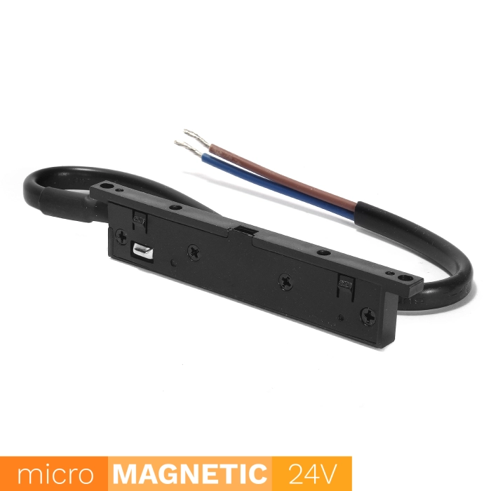 Końcówka zasilająca do szyn magnetycznych un5-srmk micro magnetic 1557 - decorativi