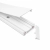 Szyna magnetyczna ultra slim ll-35b 100cm biały 1720 - decorativi