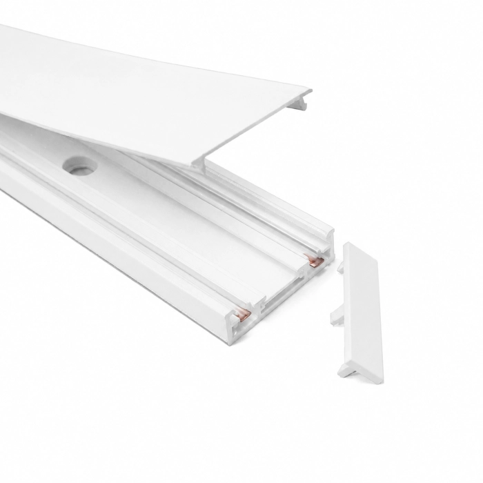 Szyna magnetyczna ultra slim ll-35b 100cm biały 1720 - decorativi
