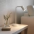 Lampa biurkowa gu10 esla hg-bl013 biały 1655 - decorativi