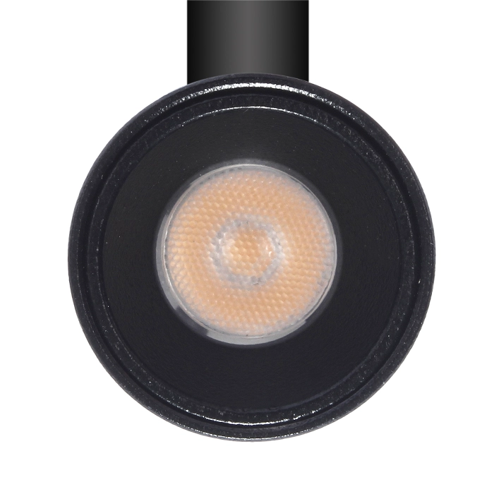 Reflektor spot do szyn magnetycznych un5-l20 micro magnetic 3w 4000k czarny 1566 - decorativi