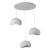Lampa wisząca ostia 3xe27 okrąg kj2184 1744 - decorativi