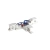 Trójnik do szyn 3-fazowych track system 230v biały 1716 - decorativi