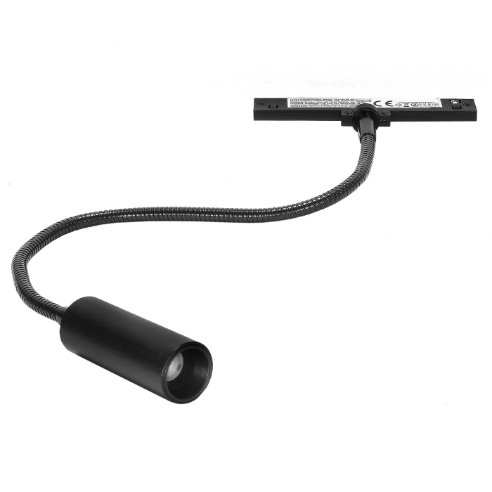 Elastyczna lampa do szyn magnetycznych un5-ydl20 micro magnetic 3w 4000k 1570 - decorativi