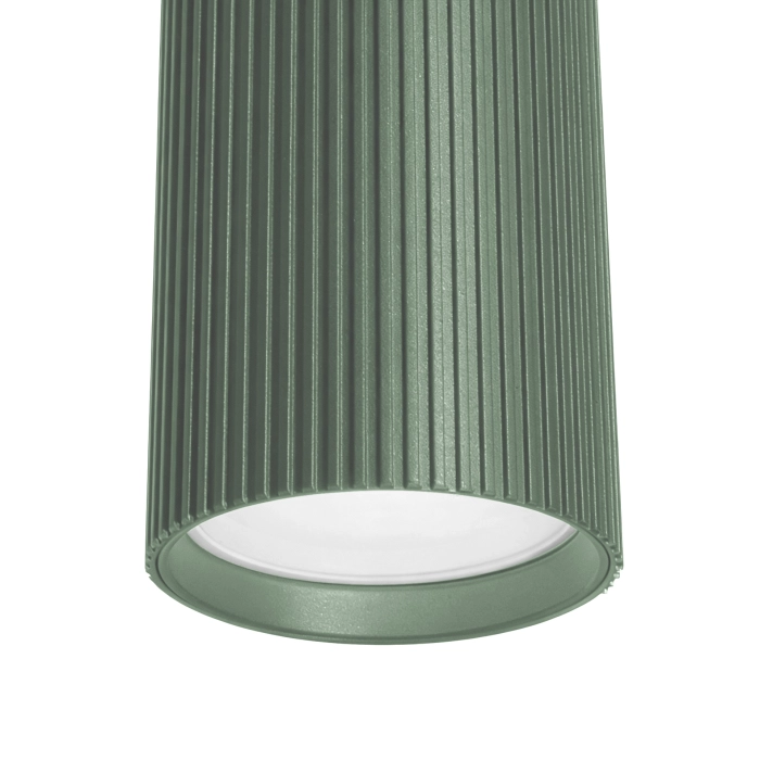 Lampa wisząca 3 x gu10 esla kj217 oliwkowy 1650 - decorativi