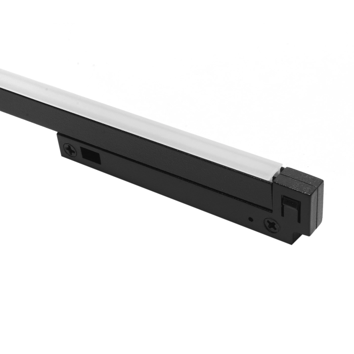 Linia led do szyn magnetycznych un5-300f micro magnetic 9w 4000k czarna 1562 - decorativi