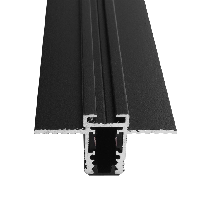 Szyna magnetyczna podtynkowa 12,5mm un5-d micro magnetic 300cm czarna 1550 - decorativi